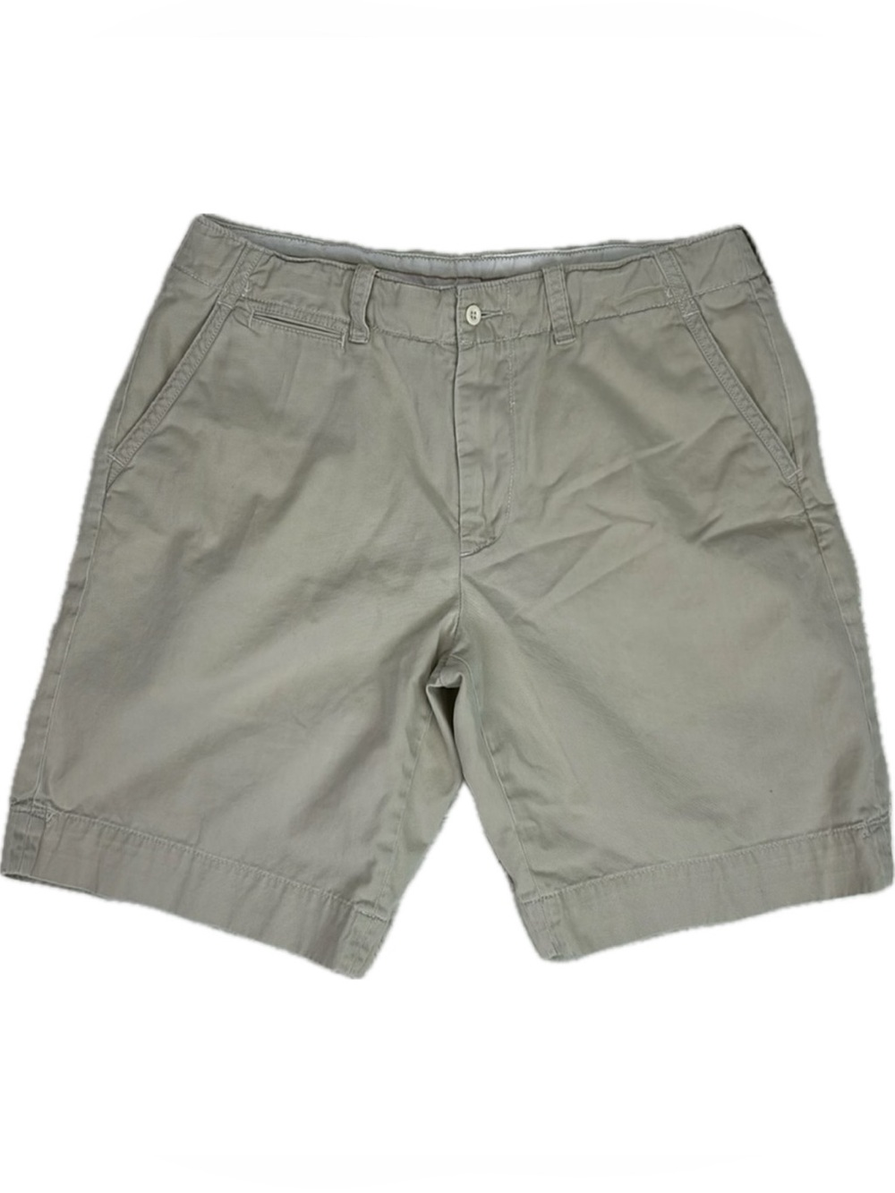 Polo by Ralph Lauren Khaki Flat Front Shorts Preppy